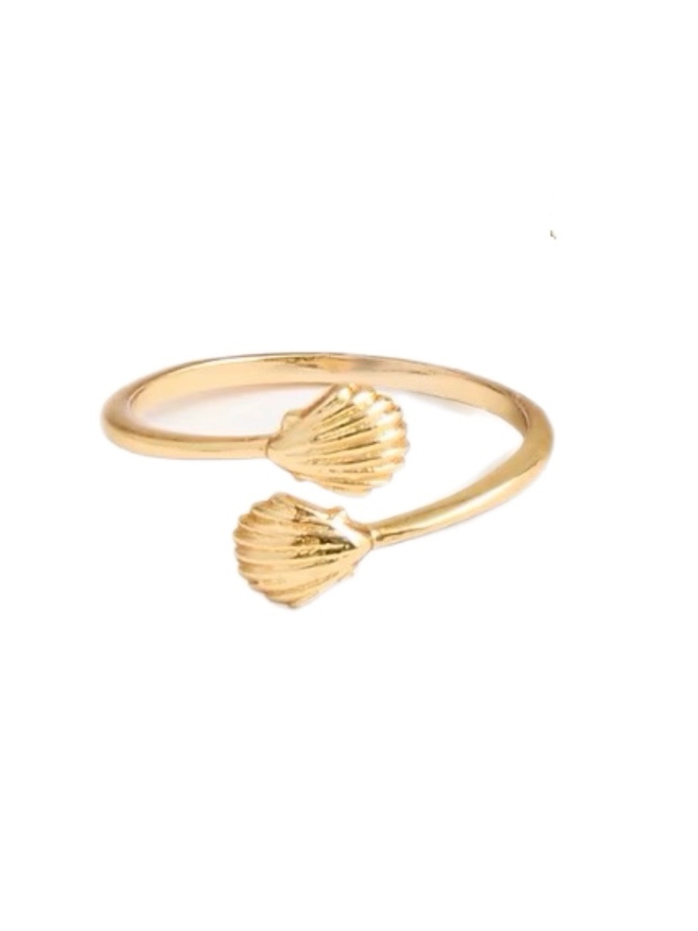 J. Crew Factory Seashell Wrap Ring
